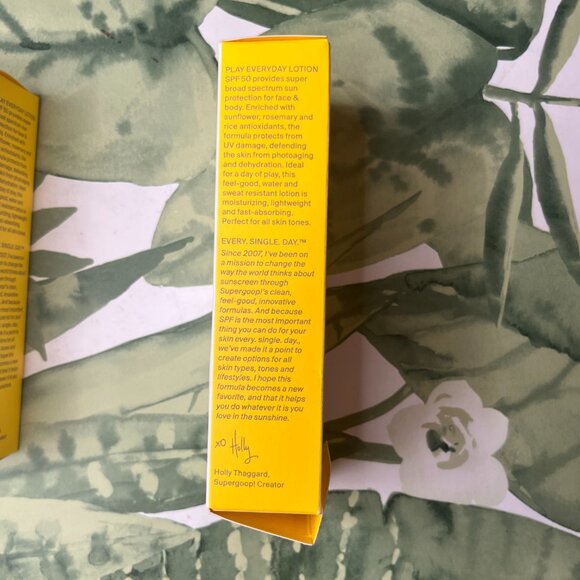 5 piece Supergoop Supergoop! SPF lotion sunscreen lot sephora NEW **FREE SHIP!! - Picture 4 of 6